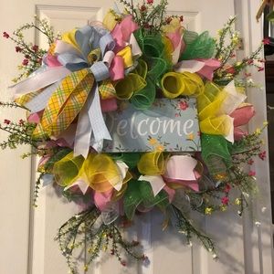 Spring Door Wreath